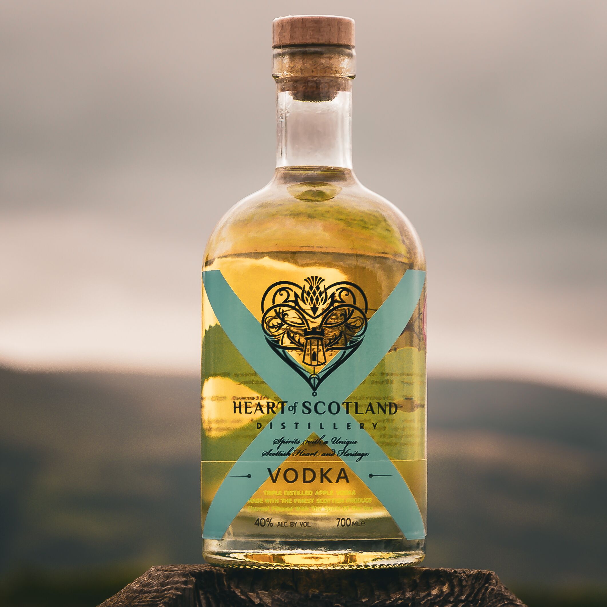 Heart of Scotland Scottish Apple Vodka | 40% ABV | 70cl - Image 4