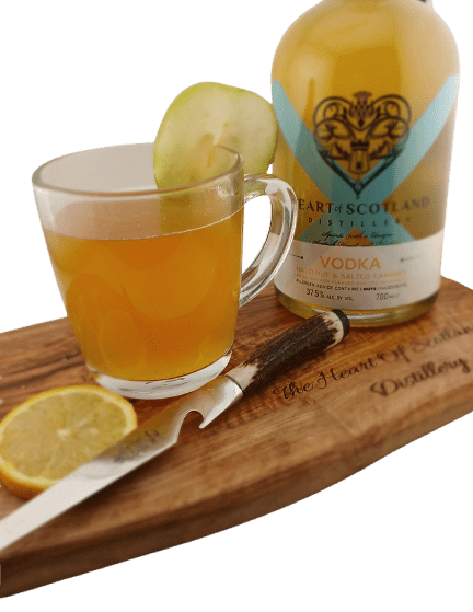 Heart of Scotland Hazelnut and Salted caramel Vodka