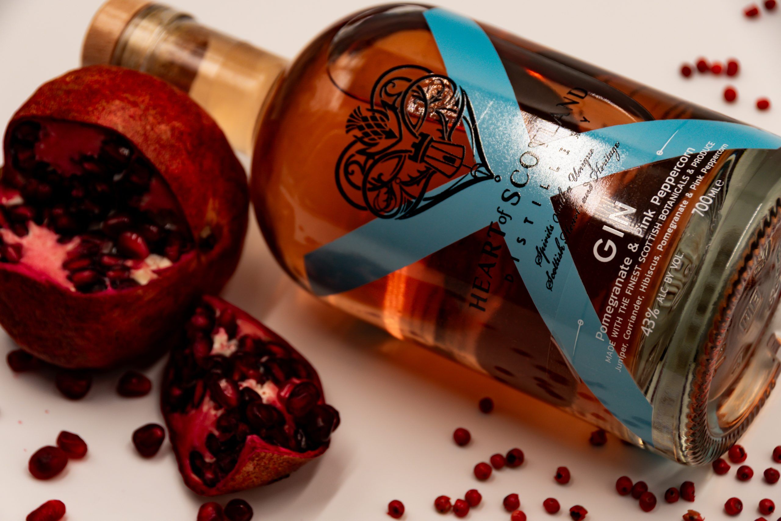 Heart of Scotland Pink Gin | 43% ABV | 70cl - Image 3