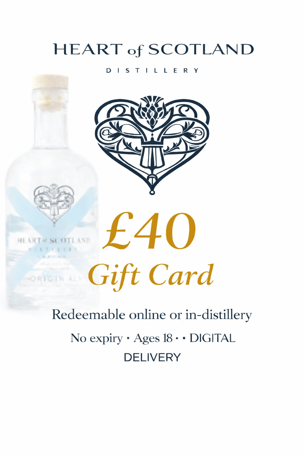 Heart of Scotland Gift Card – Digital Voucher | £40
